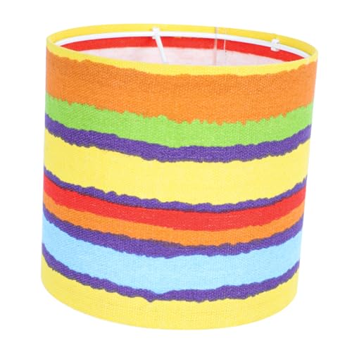 SEWACC 1 Stück Rainbow Lampenschirm Moderner Abnehmbarer und Faltbarer Lampenschirm für Wand und Tischlampen zur Schaffung Gemütlichen in Jedem von SEWACC