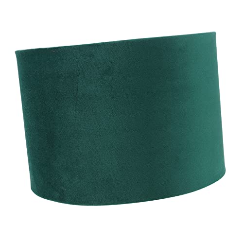 SEWACC 1 Stück Stylischer Lampenschirm Samt für Tischlampe Grün Dekorativ und Langlebig für Zuhause Hotel und Geschäfte Einfache Installation Warmes Licht Hochwertiges Design von SEWACC