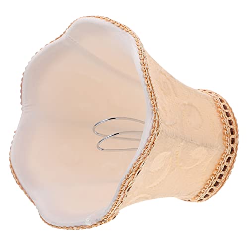 SEWACC 1 Stück Wellenboden Lampenschirm Clip Bubble Moderner Stofflampenschirm für Wand und Deckenleuchten Geeignet für Verschiedene Lampen und Räume von SEWACC