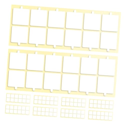 SEWACC 10 Blatt Doppelseitiges Klebeband für Akustikpaneele Stark Haftende Transparente Klebeflächen für Schallisolierende Anwendungen Rückstandsfrei Entfernbar von SEWACC