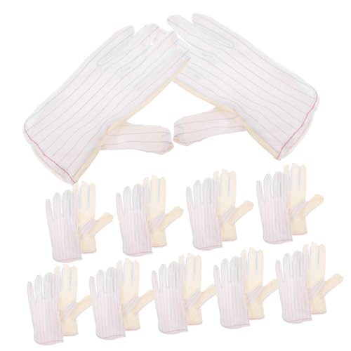 SEWACC 10 Paare Anti elektrostatische Handschuhe mit Rutschfester Pu beschichtung Atmungsaktive Staubfreie Mehrzweck arbeitshandschuhe für Schmuck Elektronik und Präzise Handhabung SEWACC 10 Paare Anti elektrostatische Handschuhe mit Rutschfester Pu beschichtung Atmungsaktive Staubfreie Mehrzweck arbeitshandschuhe für Schmuck Elektronik und Präzise Handhabung von SEWACC