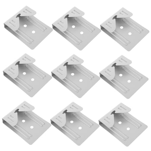SEWACC 10 Stück Bilderrahmen Aufhänger für Spiegel Robuste Haken für Bildaufhängung Einfache Installation für Badezimmer Wohnzimmer und Schlafzimmer SEWACC 10 Stück Bilderrahmen Aufhänger für Spiegel Robuste Haken für Bildaufhängung Einfache Installation für Badezimmer Wohnzimmer und Schlafzimmer von SEWACC