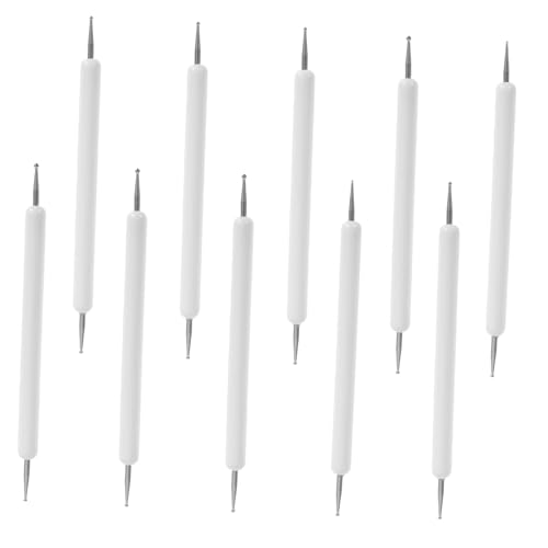 SEWACC 10 Stück Doppelendige Punktierstifte für Präzises Zeichnen und Detailarbeit für Kreative Projekte und Töpferarbeiten SEWACC 10 Stück Doppelendige Punktierstifte für Präzises Zeichnen und Detailarbeit für Kreative Projekte und Töpferarbeiten von SEWACC