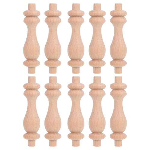 SEWACC 10 Stück Handgefertigte Römische Säulen für Treppen Weinschränke Dekorative Möbelstützen Massivem Holz Klassisches Design Vielseitige Anwendung SEWACC 10 Stück Handgefertigte Römische Säulen für Treppen Weinschränke Dekorative Möbelstützen Massivem Holz Klassisches Design Vielseitige Anwendung von SEWACC