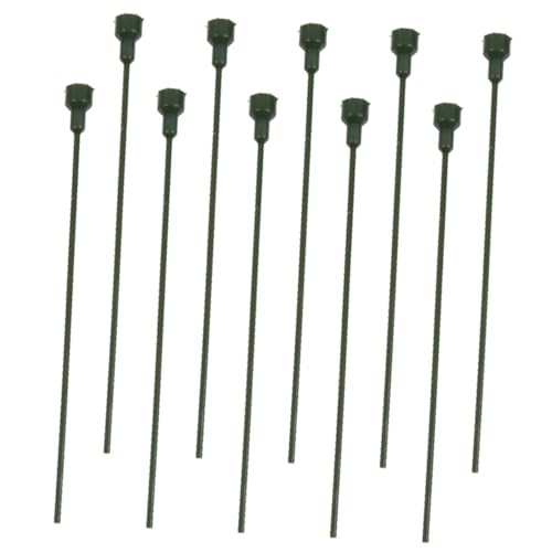 SEWACC 10stücke Kunststoff Blumenstiele Für Blumen wasserdichte Röhrchen Aus PVC-Material Flexibel Und Langlebig Für DIY-gestecke Und Blumenarrangements von SEWACC