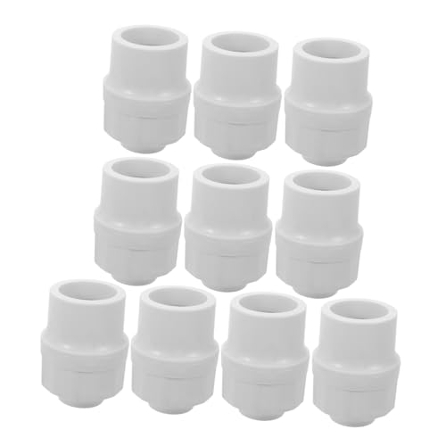 SEWACC 10 Stück Lampenfassung Kunststoff Dickes Gewinde Schraubfassung für Led-leuchtmittel Hängend Vielseitig für Deckenbeleuchtung Büro Zuhause Langlebig Hitzebeständig Kompatibel von SEWACC