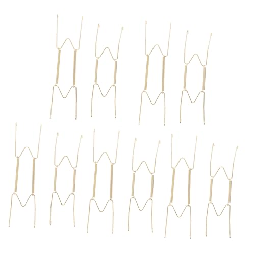 SEWACC 10 Stück Teiliges Feder Telleraufhängeset Unsichtbare Wandhalterung für Dekorative Teller Robuster Draht Halter mit Flexibler Feder Geeignet für Ausstellung Wohnzimmer Büro und SEWACC 10 Stück Teiliges Feder Telleraufhängeset Unsichtbare Wandhalterung für Dekorative Teller Robuster Draht Halter mit Flexibler Feder Geeignet für Ausstellung Wohnzimmer Büro und von SEWACC