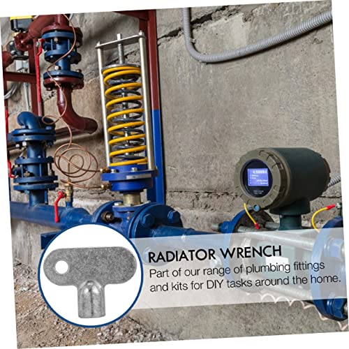 SEWACC 10 Stück Teiliges Heizkörper Entlüftungsschlüssel aus Langlebiger Zinklegierung Quadratischer Ventilschlüssel Geräuschreduzierend Vielseitig Einsetzbar für Effiziente von SEWACC