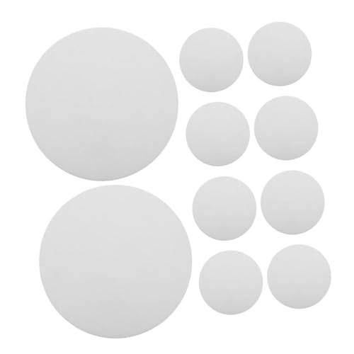 SEWACC 10 Stück Teiliges Keramikfaser Isolierpapier Rund Hitzebeständig Hochtemperatur Mikrowellenofen und Ofen Feuerfestes Dämmmaterial für DIY Bastelprojekte SEWACC 10 Stück Teiliges Keramikfaser Isolierpapier Rund Hitzebeständig Hochtemperatur Mikrowellenofen und Ofen Feuerfestes Dämmmaterial für DIY Bastelprojekte von SEWACC