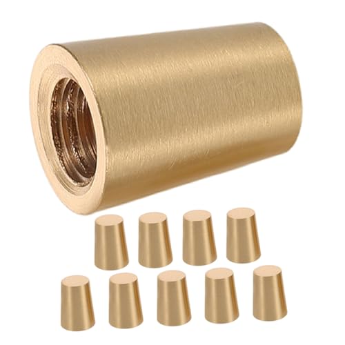 SEWACC 10 Stück Teiliges Messing Möbel Schneidebrettfüße Design rutschfest Robust für Holztabletts Schmuckkästen Displayständer und Schneidebrett erhöhung SEWACC 10 Stück Teiliges Messing Möbel Schneidebrettfüße Design rutschfest Robust für Holztabletts Schmuckkästen Displayständer und Schneidebrett erhöhung von SEWACC
