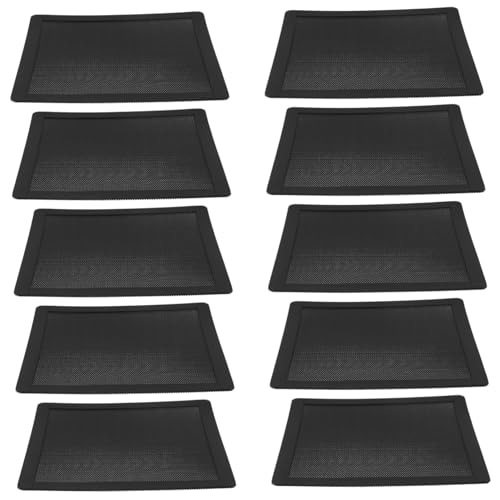 SEWACC 10 Stück Teiliges Pc Lüfter Staubschutznetz aus Langlebigem PVC Passend für Computergehäuse und Klimaanlagen Effiziente Mikrostaubfiltration Einfache Verbessert und SEWACC 10 Stück Teiliges Pc Lüfter Staubschutznetz aus Langlebigem PVC Passend für Computergehäuse und Klimaanlagen Effiziente Mikrostaubfiltration Einfache Verbessert und von SEWACC