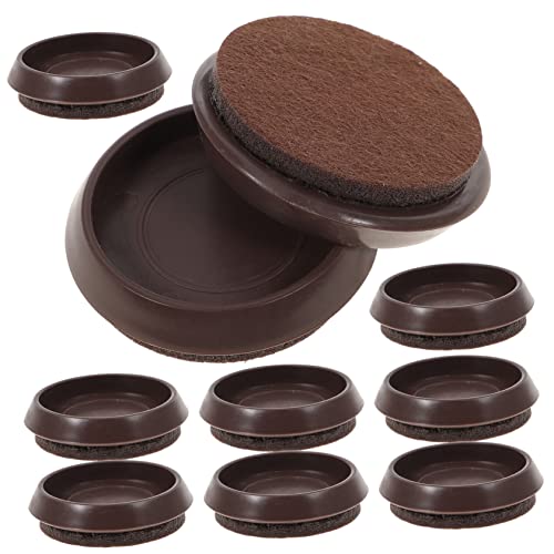 SEWACC 10 Stück Teiliges Rutschfester Möbeluntersetzer mit Filz für Boden und Möbelgleiter Geeignet für Stühle Tische Sofas und Hochwertigem mit Stoßdämpfung SEWACC 10 Stück Teiliges Rutschfester Möbeluntersetzer mit Filz für Boden und Möbelgleiter Geeignet für Stühle Tische Sofas und Hochwertigem mit Stoßdämpfung von SEWACC