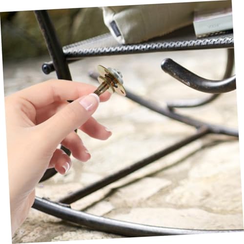 SEWACC 10 Stück Teiliges Schaukelstuhl Langlebige Möbelbefestigung mit Präzisen Lagern für Sanfte Bewegung Einfache Montage Kompatibel mit Verschiedenen Schwingstühlen und Wohnmöbeln SEWACC 10 Stück Teiliges Schaukelstuhl Langlebige Möbelbefestigung mit Präzisen Lagern für Sanfte Bewegung Einfache Montage Kompatibel mit Verschiedenen Schwingstühlen und Wohnmöbeln von SEWACC