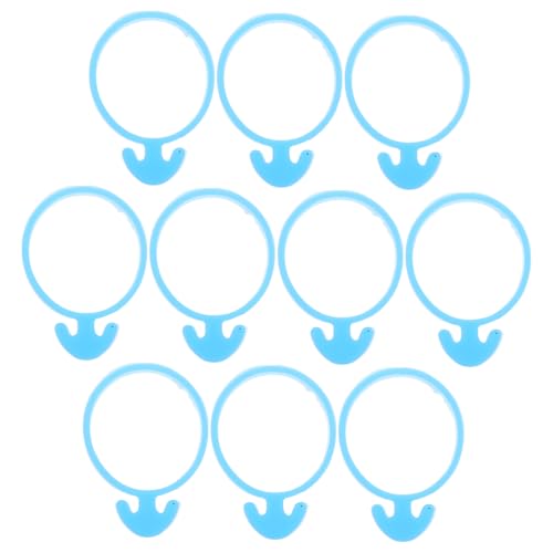 SEWACC 10 Stück Teiliges Silikon Piping Bag Holder mit Sicherem Fixierring Langlebig und Vielseitig für Back und Dekorierbedarf Leichtes Aufbewahren für Kuchenverzierung und von SEWACC