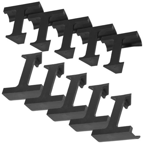 SEWACC 10 Stück Teiliges Solar Panel Drainage Buckle Langlebige Photovoltaik Wasserablauf Clips zur Regenwasserableitung und Schlammentfernung Einfache Montage Erhöht Leistung von SEWACC