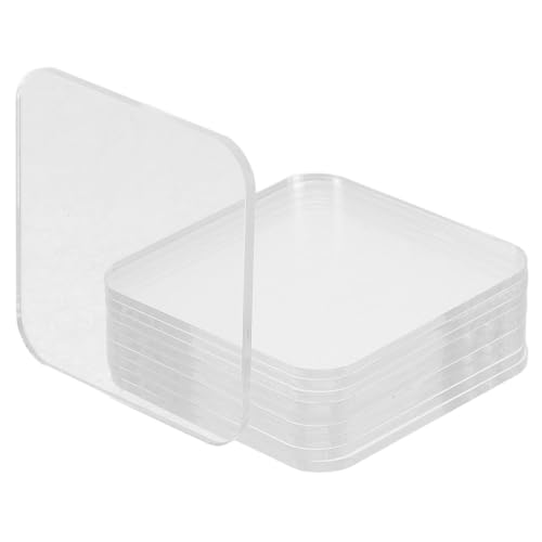 SEWACC 10 Stück Teiliges Transparente Acryl etiketten mit Abgerundeten Ecken Widerstandsfähig und Vielseitig Einsetzbar Klare Blanko aufkleber für Körbe Aufbewahrungsboxen und SEWACC 10 Stück Teiliges Transparente Acryl etiketten mit Abgerundeten Ecken Widerstandsfähig und Vielseitig Einsetzbar Klare Blanko aufkleber für Körbe Aufbewahrungsboxen und von SEWACC