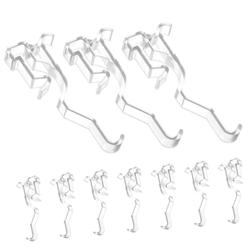 SEWACC 10 Stück Teiliges Transparente Jalousie clips aus Kunststoff Langlebige Ersatzhalter für Fensterrollos Unsichtbare Halteklammern für Horizontale Lamellen Geeignet für Wohn Büro SEWACC 10 Stück Teiliges Transparente Jalousie clips aus Kunststoff Langlebige Ersatzhalter für Fensterrollos Unsichtbare Halteklammern für Horizontale Lamellen Geeignet für Wohn Büro von SEWACC