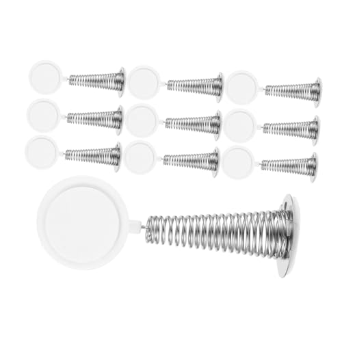 SEWACC 10 Stück Teiliges Wackelkopfbasis mit Feder für DIY und Auto Innendekoration Rotationsfeder für Kreative Bastelprojekte und Wackelfiguren SEWACC 10 Stück Teiliges Wackelkopfbasis mit Feder für DIY und Auto Innendekoration Rotationsfeder für Kreative Bastelprojekte und Wackelfiguren von SEWACC