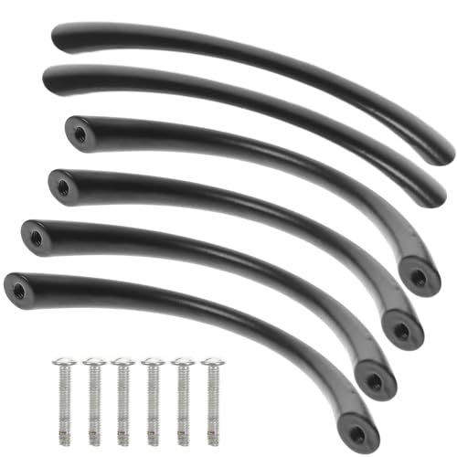 SEWACC 10 Stück Teiliges Zinklegierung Schrankgriffe Arc form Möbelgriffe mit Lochabstand Ergonomisch Geformt Langlebig und Einfach zu Montieren für Schrank Kommode Kleiderschrank SEWACC 10 Stück Teiliges Zinklegierung Schrankgriffe Arc form Möbelgriffe mit Lochabstand Ergonomisch Geformt Langlebig und Einfach zu Montieren für Schrank Kommode Kleiderschrank von SEWACC