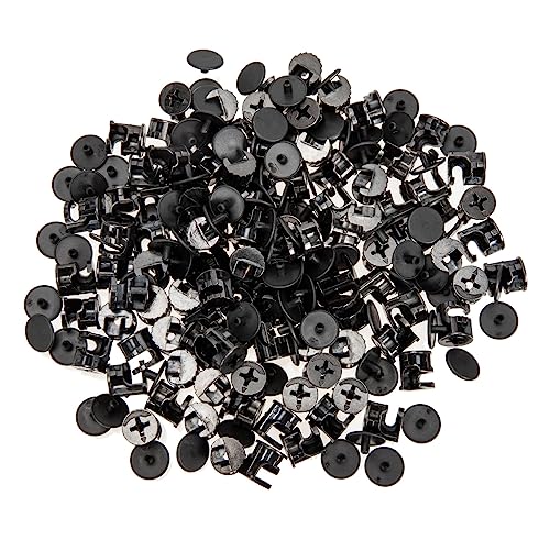 SEWACC 100 Sätze Möbelverbinder Zinklegierung Exzentrischer Möbelverbinder Drehverschluss für Schränke Büro und Holzverarbeitung Langlebig und Einfach zu Montieren von SEWACC