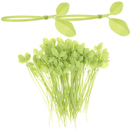 SEWACC 100 Stck Nylon Kabelbinder mit Blattform Farbige Zip Kabelbinder für Draht Pflanzenbefestigung Vielseitige Kabelkordel organizer für Garten Büro und Haushalt Einfach zu Bedienen SEWACC 100 Stck Nylon Kabelbinder mit Blattform Farbige Zip Kabelbinder für Draht Pflanzenbefestigung Vielseitige Kabelkordel organizer für Garten Büro und Haushalt Einfach zu Bedienen von SEWACC