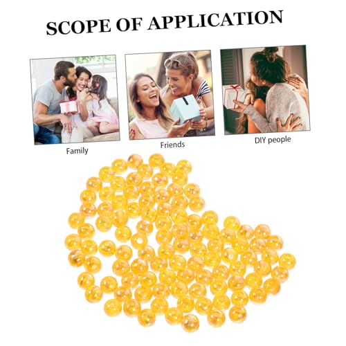 SEWACC 100 Stück Acryl Perlen Orange Transparente Ab Farbverlauf Runde Bastelperlen für Schmuckherstellung DIY Armbänder Halsketten Dekorationen SEWACC 100 Stück Acryl Perlen Orange Transparente Ab Farbverlauf Runde Bastelperlen für Schmuckherstellung DIY Armbänder Halsketten Dekorationen von SEWACC