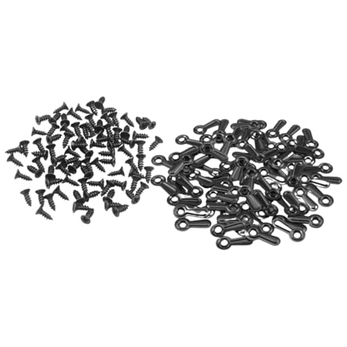 SEWACC 100 Stück Bilderrahmen Clips mit Schrauben Robuste Rahmenzubehör für Vielseitige Anwendungen Langlebige Metallclips für Verschiedene Rahmenstile SEWACC 100 Stück Bilderrahmen Clips mit Schrauben Robuste Rahmenzubehör für Vielseitige Anwendungen Langlebige Metallclips für Verschiedene Rahmenstile von SEWACC