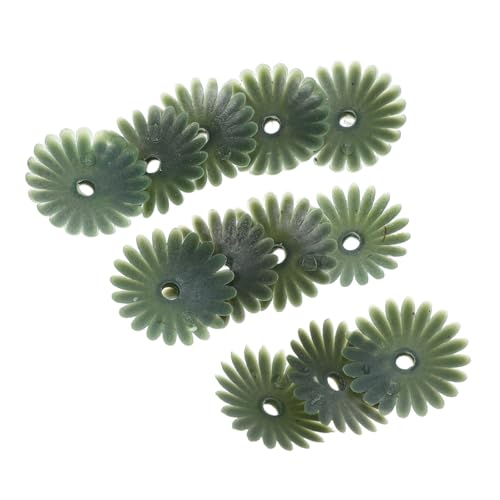 SEWACC 100 Stück Grüne Kunststoff Sepalen Kappen als Bastelblumenbasis Stützbasis Blumenstielhalter für Straußreparatur Langlebige Ersatzblumenbasen für Chrysanthemen und Gänseblümchen SEWACC 100 Stück Grüne Kunststoff Sepalen Kappen als Bastelblumenbasis Stützbasis Blumenstielhalter für Straußreparatur Langlebige Ersatzblumenbasen für Chrysanthemen und Gänseblümchen von SEWACC