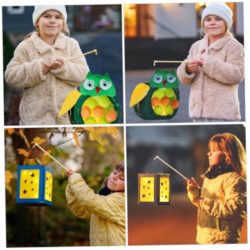 SEWACC 100 Stück Laternenstäbe Lang Natürliche Laternen griffe für DIY Laternenbastelset Laternenstab Robust für Festival Hochzeit Party Dekoration von SEWACC