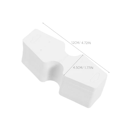 SEWACC 100 Stück Schmuck Displaykarten Schmuck Displaykarten Modeschmuck Ohrringkarten Armbandkarten Modeschmuck Faltbar SEWACC 100 Stück Schmuck Displaykarten Schmuck Displaykarten Modeschmuck Ohrringkarten Armbandkarten Modeschmuck Faltbar von SEWACC