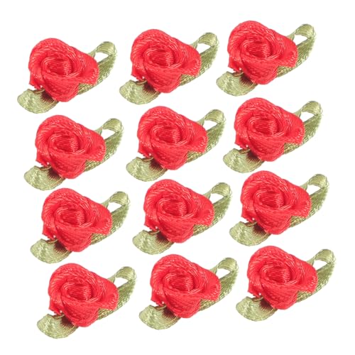 SEWACC 100 Stück Teiliges Mini Satinrosen mit Blättern Stoffblumen Schleifen Applikationen für DIY Basteln Nähen Kleidung Dekoration Zierband Kunstblumen Aufnähen Filzblumen SEWACC 100 Stück Teiliges Mini Satinrosen mit Blättern Stoffblumen Schleifen Applikationen für DIY Basteln Nähen Kleidung Dekoration Zierband Kunstblumen Aufnähen Filzblumen von SEWACC