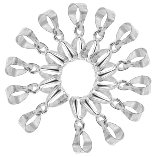 SEWACC 100 Stück Teiliges Schmuckzubehör Halsketten Anhängerverschluss aus Langlebigem Material Vielseitige DIY Schmuckverbinder Hautfreundlich Geeignet für Perlenarmbänder SEWACC 100 Stück Teiliges Schmuckzubehör Halsketten Anhängerverschluss aus Langlebigem Material Vielseitige DIY Schmuckverbinder Hautfreundlich Geeignet für Perlenarmbänder von SEWACC