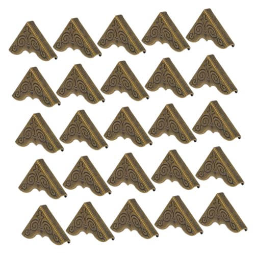 SEWACC 100 Stück Vintage Metall Buchecken Eckenschutz Robuste Scrapbook Fotoecken mit Klassischem Retro-Design Langlebige Buchschutzecken für Alben Notizbücher und DIY Bastelprojekte SEWACC 100 Stück Vintage Metall Buchecken Eckenschutz Robuste Scrapbook Fotoecken mit Klassischem Retro-Design Langlebige Buchschutzecken für Alben Notizbücher und DIY Bastelprojekte von SEWACC