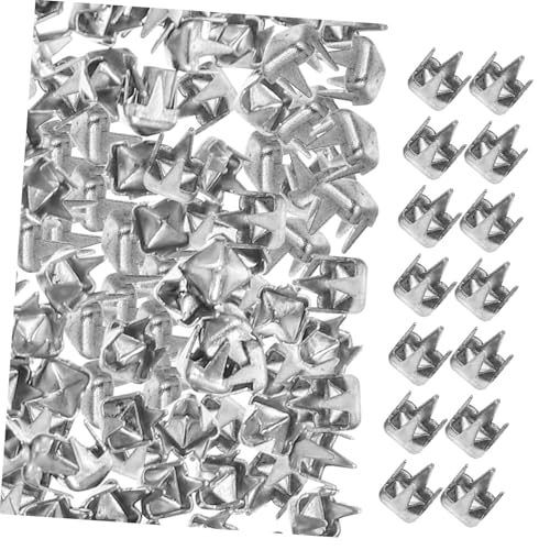 SEWACC 1000 Stück Teiliges Mini Krallennieten Weiß Metall Spike Studs für Kleidung Hüte und DIY Taschen Quadratische Ziernieten für Schneiderei und Punk Modegestaltung SEWACC 1000 Stück Teiliges Mini Krallennieten Weiß Metall Spike Studs für Kleidung Hüte und DIY Taschen Quadratische Ziernieten für Schneiderei und Punk Modegestaltung von SEWACC