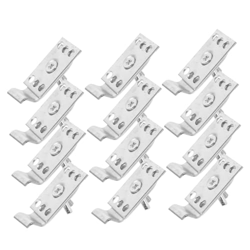SEWACC 12 Sätze Teiliges Edelstahl Unterbau spülbecken Befestigungsclips Set Montagefreundliche Küchenspülen Halterungen zur Reparatur und Installation ohne Bohren Langlebige Clips für SEWACC 12 Sätze Teiliges Edelstahl Unterbau spülbecken Befestigungsclips Set Montagefreundliche Küchenspülen Halterungen zur Reparatur und Installation ohne Bohren Langlebige Clips für von SEWACC