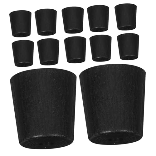 SEWACC 12 Sätze Teiliges Kunststoff Rund mit Schrauben rutschfeste Sofa Couchtischbeine Stabile Möbelfüße Ersatz für Bett Schrank Stuhl Geräuscharm und Langlebig SEWACC 12 Sätze Teiliges Kunststoff Rund mit Schrauben rutschfeste Sofa Couchtischbeine Stabile Möbelfüße Ersatz für Bett Schrank Stuhl Geräuscharm und Langlebig von SEWACC