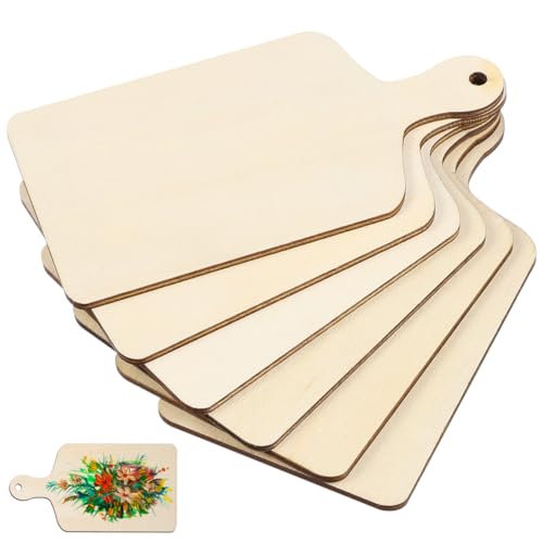 SEWACC 12 Stück DIY Holz Schneidebrett Blanko Schneidebretter Holz Kuchenbretter Serviertabletts Unfertige Mini Schneidebretter Obst Servierplatten Holz SEWACC 12 Stück DIY Holz Schneidebrett Blanko Schneidebretter Holz Kuchenbretter Serviertabletts Unfertige Mini Schneidebretter Obst Servierplatten Holz von SEWACC