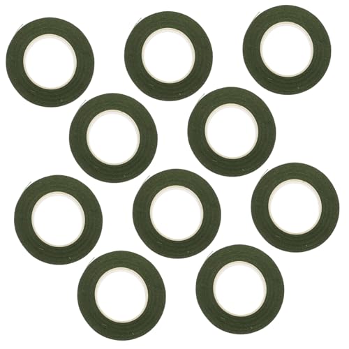 SEWACC 12 Stück Teiliges Floristenband Selbstklebendes Blumenstiel-klebeband mit Starker Haftung für Frische und Künstliche Blumen Hochzeitssträuße Bastelprojekte Einfach zu Verwenden von SEWACC