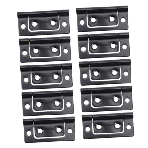 SEWACC 12 Stück Teiliges Schwerlast Metallscharnier für Schranktüren und Möbel Verschleißfest Retro Design Vielseitig Einsetzbar für Fenster Kisten Minimalistisches Finish Langlebige von SEWACC