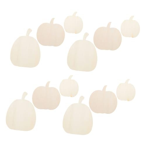 SEWACC 12 Stück Teiliges Unbemalter Holz-kürbisformen zum Bemalen Robuste DIY Holzscheiben für Herbst Halloween-dekoration Vielseitige Bastelmaterialien für Partys und Erntedankfest SEWACC 12 Stück Teiliges Unbemalter Holz-kürbisformen zum Bemalen Robuste DIY Holzscheiben für Herbst Halloween-dekoration Vielseitige Bastelmaterialien für Partys und Erntedankfest von SEWACC