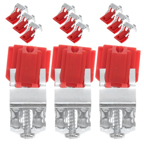 SEWACC 12 Stück Teiliges Unterbau Spülbecken Befestigungsklammern Verstellbare Küchenmontage Clips No Drill Design Metallhalterungen für Stabile Unterstützung Geeignet für Verschiedene SEWACC 12 Stück Teiliges Unterbau Spülbecken Befestigungsklammern Verstellbare Küchenmontage Clips No Drill Design Metallhalterungen für Stabile Unterstützung Geeignet für Verschiedene von SEWACC