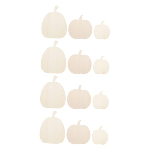 SEWACC 12 Stück Teiliges Unvollendete Holz-kürbis-ausschnitte Kleine Holz-halloween-dekorationen Vielseitige Diy-herbstanhänger für Party Erntedankfest Halloween und Herbstliche SEWACC 12 Stück Teiliges Unvollendete Holz-kürbis-ausschnitte Kleine Holz-halloween-dekorationen Vielseitige Diy-herbstanhänger für Party Erntedankfest Halloween und Herbstliche von SEWACC