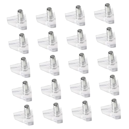SEWACC 120 Stück Teiliges Transparentes Regalträger Kunststoff und Robuste Regalstützen für Möbel Schränke und Vitrinen Einfache Manuelle Montage ohne Werkzeug Vielseitig Einsetzbar SEWACC 120 Stück Teiliges Transparentes Regalträger Kunststoff und Robuste Regalstützen für Möbel Schränke und Vitrinen Einfache Manuelle Montage ohne Werkzeug Vielseitig Einsetzbar von SEWACC