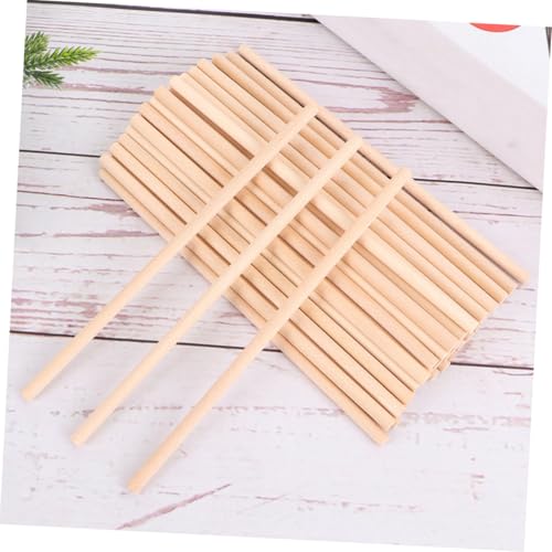SEWACC 150 Stück Teiliges Holzstäbe Glatt DIY Holzstäbchen Rund zum Basteln Modellbau Stabile Bruchfeste Holzdübel für Kreative Handwerksprojekte und Schulmaterialien SEWACC 150 Stück Teiliges Holzstäbe Glatt DIY Holzstäbchen Rund zum Basteln Modellbau Stabile Bruchfeste Holzdübel für Kreative Handwerksprojekte und Schulmaterialien von SEWACC