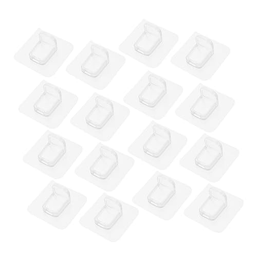 SEWACC 16 Stück Starke Selbstklebende Regalbodenträger Teilig Transparent Bohrfreie Einlegeboden Halter für Schränke und Bücherregale Einfache Montage Unsichtbare Klebepunkte Vielseitig SEWACC 16 Stück Starke Selbstklebende Regalbodenträger Teilig Transparent Bohrfreie Einlegeboden Halter für Schränke und Bücherregale Einfache Montage Unsichtbare Klebepunkte Vielseitig von SEWACC