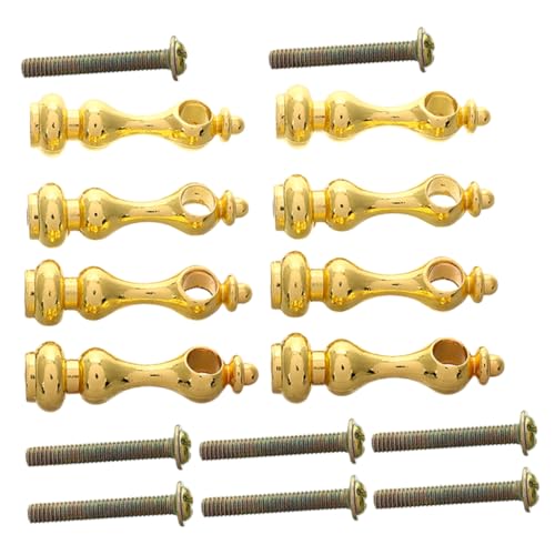 SEWACC 16 Stück Teiliges Metall Baluster Spindeln für Diy Möbel Flexible Glasgeländer Pfostenkappen Sicherheits und Ästhetikverbesserung für Weinschränke und Barwagen SEWACC 16 Stück Teiliges Metall Baluster Spindeln für Diy Möbel Flexible Glasgeländer Pfostenkappen Sicherheits und Ästhetikverbesserung für Weinschränke und Barwagen von SEWACC
