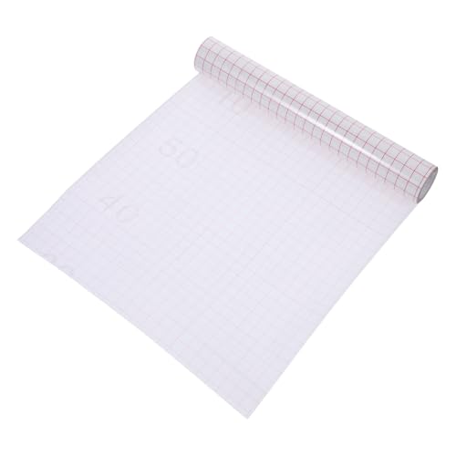 SEWACC 1Rolle Selbstklebendes Transferband Vinylfolien Transferband für Bastelprojekte Wände und Kunstwerke Transparentes Pet Material Hinterlässt Rückstände SEWACC 1Rolle Selbstklebendes Transferband Vinylfolien Transferband für Bastelprojekte Wände und Kunstwerke Transparentes Pet Material Hinterlässt Rückstände von SEWACC