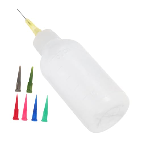 SEWACC 1Satz Keramische Applikatorflasche mit Feiner Spitze für Glasuren und Dekoration Ersatzspitzen Perfektes Werkzeug für Töpferwerkstätten und DIY Projekte von SEWACC