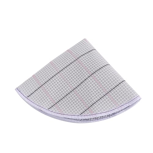 SEWACC 1stk Mehrzweck-teppichtuch Werkzeuge Zur Teppichherstellung Flickenteppiche DIY Teppich Mesh Mesh-Canvas-Teppich Stoff Nähen Schließfach Teppich Blanko-Kissen-Teppich-Haken Weiß von SEWACC