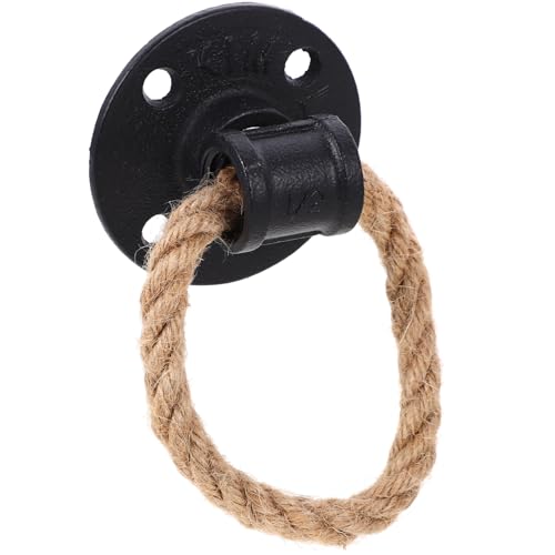 SEWACC 1stück Vintage Türgriff Hanfseil Retro Schubladengriff Für Möbel Schrank Und Kommode Installieren Dekorativer Pull-handle Für Möbelstücke von SEWACC